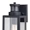 Vaxcel Lombard 4.75-in. 1 Light Black Motion Sensor Dusk to Dawn Outdoor Wall Lantern Clear Glass T0736 - alternate 8